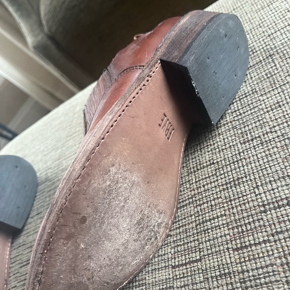 Women’s Frye Billy Brown Leather Ankle Boots - Picture 6 of 7